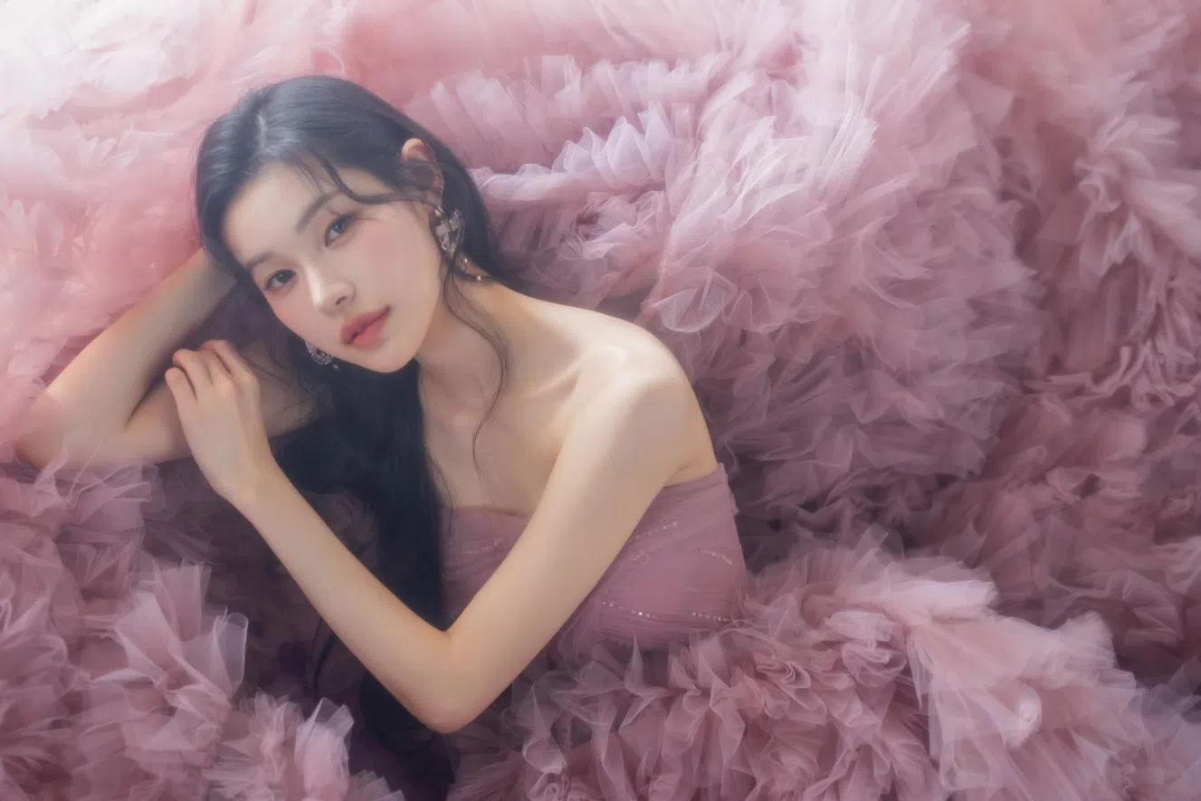 드레스 디테일이 돋보이는 웨딩 화보